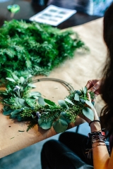 What you need to make your own Wreath