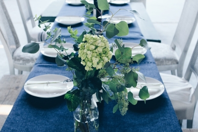 How to make a simple Hydrangea Vase Centrepiece