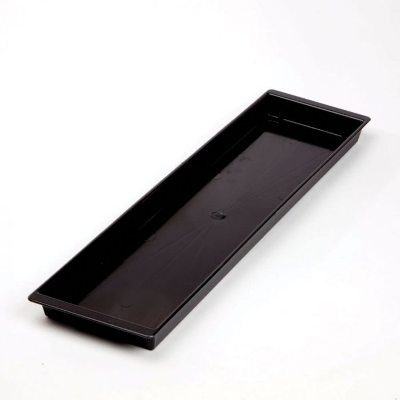 Black Double Brick Floral Tray