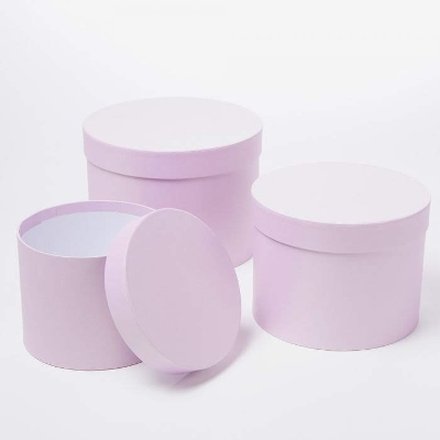 Lilac Symphony Hat Box (Set of 3)