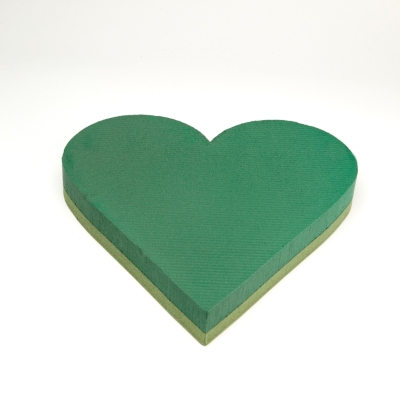 OASIS® FOAM FRAMES® Ideal Floral Foam Solid Heart 15 Inch pack of 2