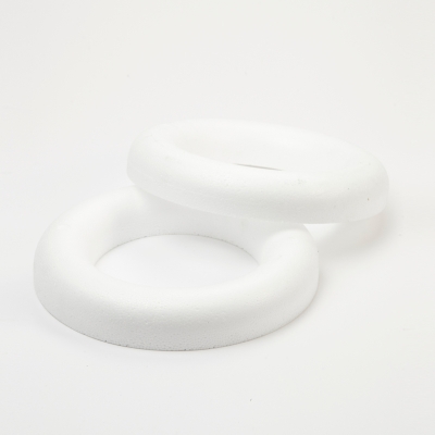 STYROPOR (POLYSTYRENE) HALF RING 30CM