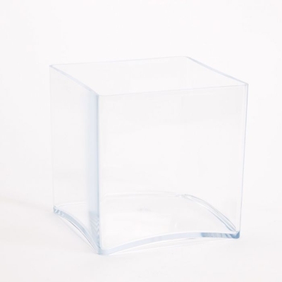 Acrylic Cube Vase (15cm)