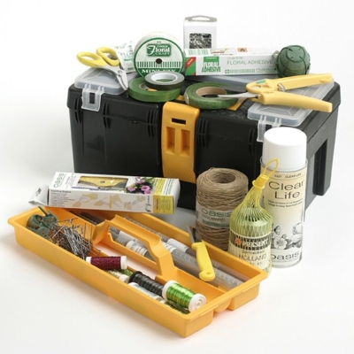 Florist Tool Box With Essential Tools