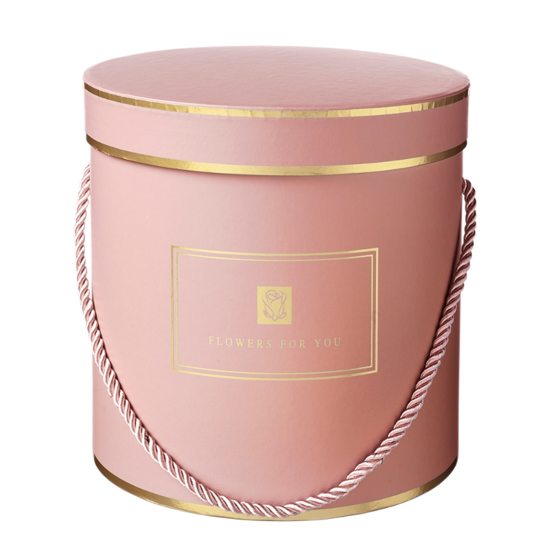 Hamilton Hat Box Set Of 3 (Pink Gold)