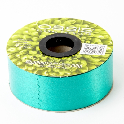 Poly Satin Ribbon (Emerald Green)