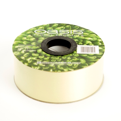 Poly Satin Ribbon (Light Yellow)