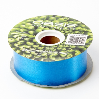 Poly Satin Ribbon (Royal Blue)