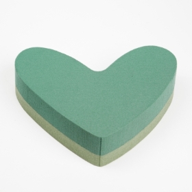 OASIS® FOAM FRAMES® Ideal Floral Foam Solid Heart 9 Inch Pack of 2