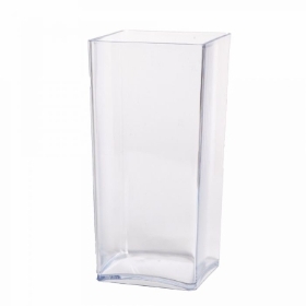 Acrylic Cube Vase (25cm)