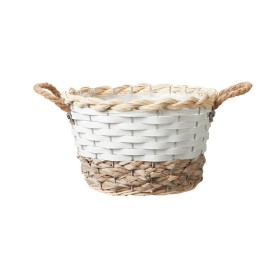 Round Hawkes Bay Lined Baskets (Set of 3)