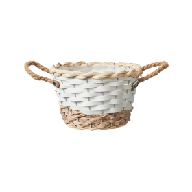Round Hawkes Bay Lined Baskets (Set of 3)