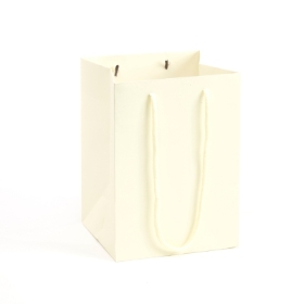 Handtied Ivory Porto Bag 25x18x17cm Pack of 10