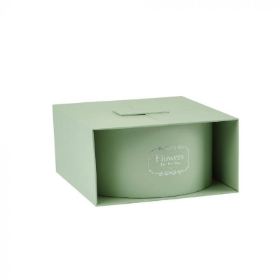 Oasis Alice Surprise Lined Florist Hat Box Sage Green