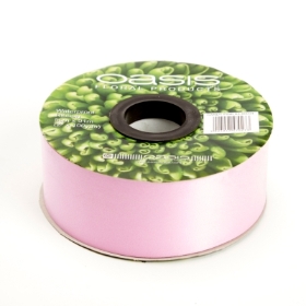 Poly Satin Ribbon (Candy Pink)