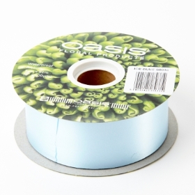 Poly Satin Ribbon (Ice Blue)