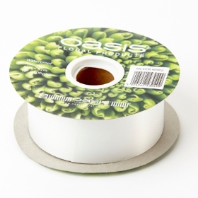 Poly Satin Ribbon (Silver)