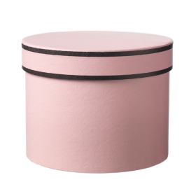 Round Couture Range Lined Flower Hat Boxes Set of 3 (Pink)