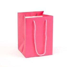 Handited Strong Pink Porto Bag  Pack of 10 H:25 x W:18 x D:17cm