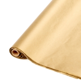 Tissue Paper Sheets    Metallic Gold Roll of 48 Sheets