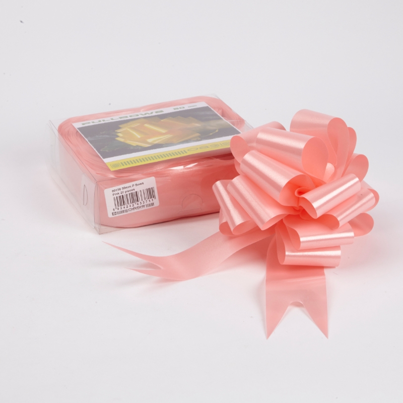 Pull Bow Pink Full Box 3 or 5cm