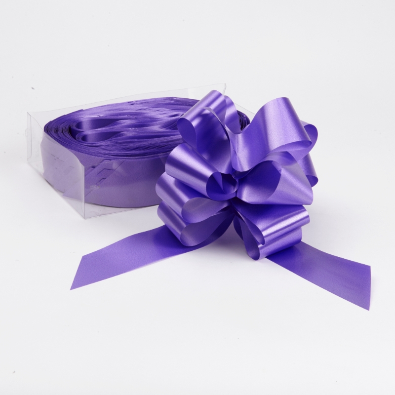 Pull Bow Purple Full Box 3 or 5cm