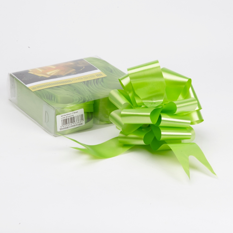 Pull Bow Lime Full Box 3 or 5cm