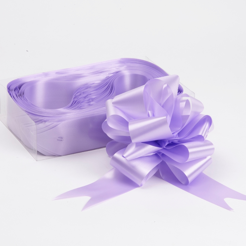 Pull Bow Pale Lilac Full Box 3 or 5cm