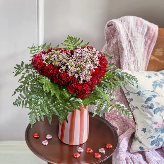 Aurora Statement Vase Pink Painted 24cm