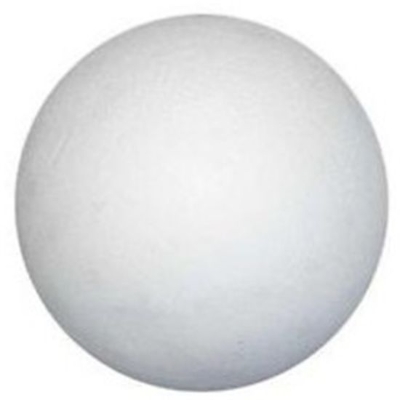 Large 25cm Polystyrene Foam Sphere for Floristry & Crafts