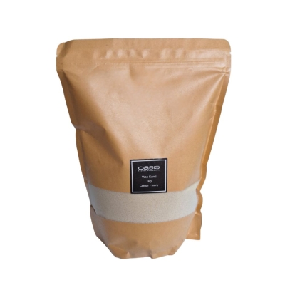 OASIS® Floral Wax Sand 1KG Bag Ivory