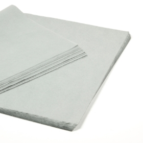 Grey Tissue Paper Full Pack of 240 Sheets  (Large)