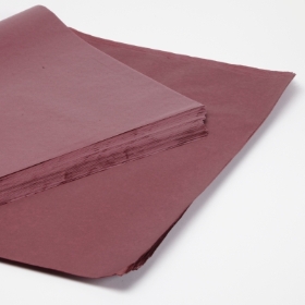 Burgundy Tissue Paper Full Pack of 240 Sheets  (Large)