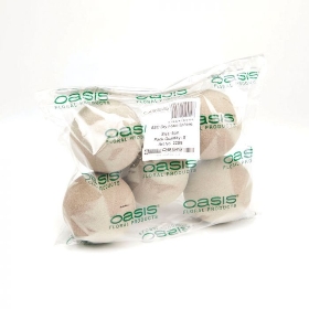 Oasis® SEC Dry Floral Foam Sphere 9cm Pack of 5