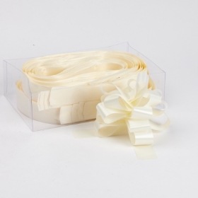 Pull Bow Cream Full Box 3 or 5cm