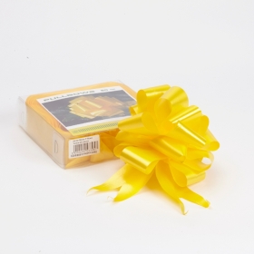 Pull Bow Yellow Full Box 3 or 5cm