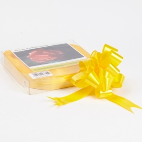 Pull Bow Yellow Full Box 3 or 5cm