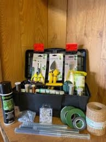 Florist Tool Box With Essential Tools