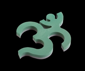 Aum Floral Foam Symbolic Shapes