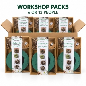 OASIS® Christmas Wreath Making Workshop Packs – 6 or 12 People